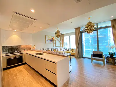 Luxurious Living ! Best View ! High Floor Fully Furnished !