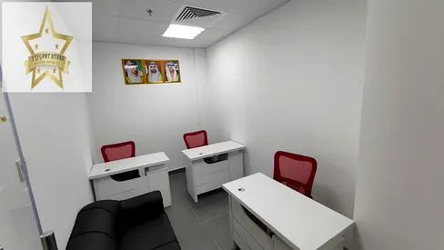 No Commission| Fully Furnished Office for Rent| DED Approved | Near Metro |