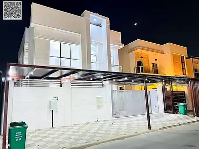 فيلا بسعر شامل رسوم الكهرباء والماء والمكيفات جاهزة للسكن في أرقى مناطق عجمان تملك حر