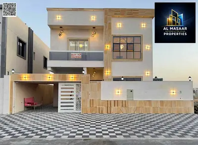 فيلا بسعر شامل رسوم التسجيل والتملك  جاهزة للسكن في أرقى مناطق عجمان تملك حر