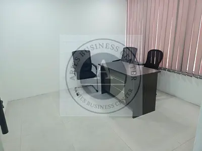 Separate Furnished Office | Dewa Chiller Wifi Free | Prime Location