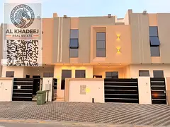 Fully furnished villa in Al Zahya, 4 master rooms, hall, majlis, maid’s room, roof. Ready to move.