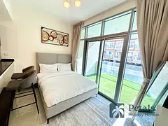 Modern Studio Retreat with Lounge Vibes in Villa Myra, JVC! ✨🌟