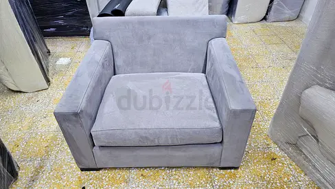 Crate and Barrel axis arm chair