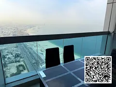 Luxury 1 BHK Sea View | Corniche | Free Pool &amp; Gym | Book Now!