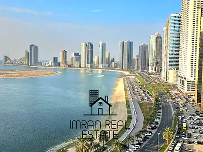 SEAFRONT LUXURIOUS-1BHK WITH GYM POOL BALCONY COVERED PARKING