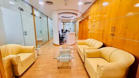 Separate Furnished Office  | Dewa Chiller Wifi Free | Prime Location