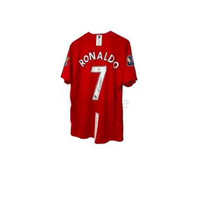 Cristiano Ronaldo Jersey Hand Signed BAS