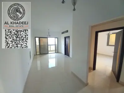 Two rooms and a hall, first tenant in Al Alia area, close to Mohammed bin Zayed Road, easy access to Dubai and Sharjah