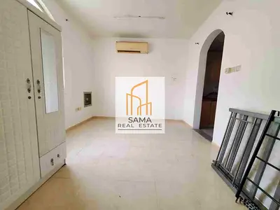 Side kitchen// Spacious studio flat// prime location// for family in Muwiallah// rent just 18k