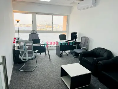 With Creek View || One Month Free || Fully Furnished Office || With All Amenities || Close To Metro