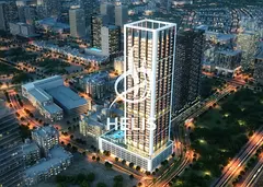 Corner 1 Bedroom | Furnished Apartment | Pool &amp; City Views | Binghatti Apex JVC