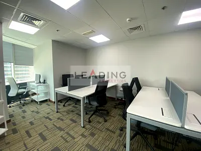 office In Business center| Seprate wooden door | all bills included