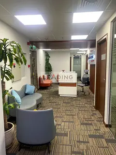office In Business center| Seprate wooden door | all bills included