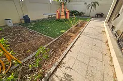 5 Bed room Hall Majlis Maids room wardrobe store room laundry room parking gardan 140k