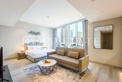 مفروشة بالكامل | إطلالة على المارينا | تصميم داخلي مريح