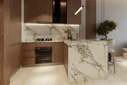 Modern Unit In Premium LowRise Building