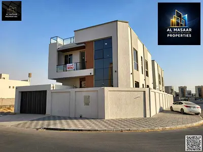 فرصة مميزة لامتلاك فيلا مع رسوم التسجيل  بمساحة واسعة في حي الياسمين بموقع ممتاز على زاوية شارعين، مع تصميم عملي ومساحات مناسبة للعائلات