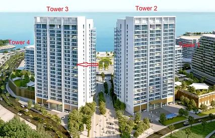 Corner Unit | 1Bedroom | Lagoon View | High floor