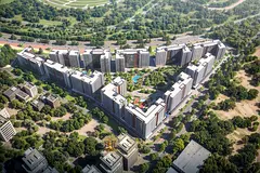Experience modern luxury with your family: 3 bedrooms and a lounge in the "Ulfa" project with hotel