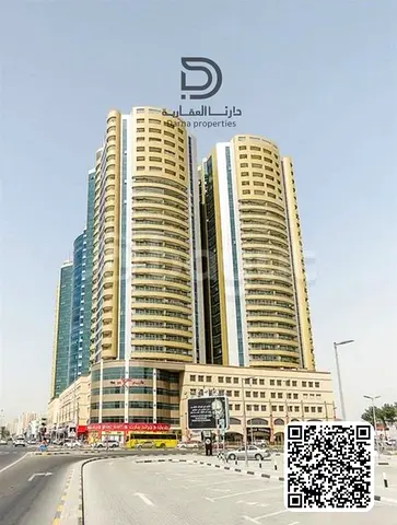 🏡 Bright & Well-Ventilated 1BR Apartment with Parking | Horizon Towers Ajman