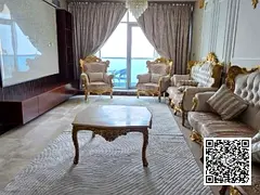 Ready to Move Duplex | Sea View | Furniture &amp; Parking Included | Ajman Corniche