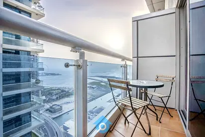 Spacious 1BHK in Princess Tower | High Floor | Available from 4th September