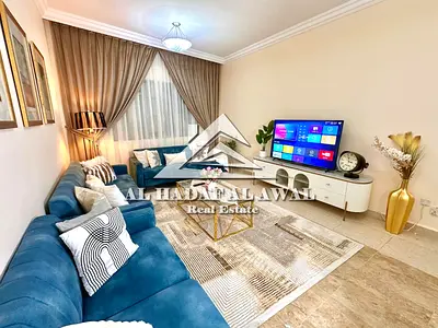 One bedroom and living room, Al Taawon Style Tower, with 1000 security deposit, ready for rent