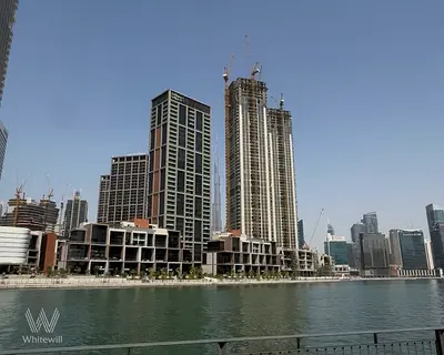 Canal and Burj Khalifa View | High floor |2BR+Maid