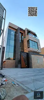 Elegant and spacious villa for sale in Al Zahya – Ajman, featuring a ground floor, first floor, an