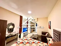 For monthly rent first tenant, studio in Al Majaz3 area include all bills