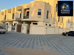 Corner villa for sale, registration fees included - excellent finishing - large built-up area - spac