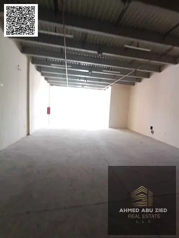 6 warehouses, 3000 sq ft each, in Al Jurf Industrial Area 1, on a main street | 22KW electricity | 160,000 (4 installments)