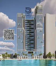 1 Bedroom Apartment with Direct Sea View – Moujan Project, Ajman Corniche