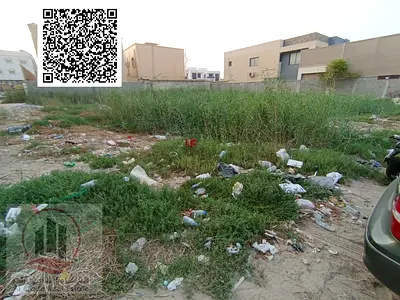 Land for sale in Ajman Al Muwaihat (930 square meters - 10,000 square feet), with a ground floor and first freehold permit for all nationalities. A pr