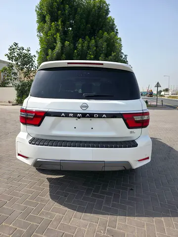 NISSAN ARMADA SL Plus WHITE-2