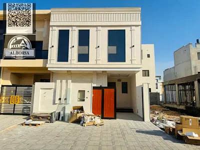 🏠Villa for sale – ​​Al Zahiyah area, Ajman – 4 master bedrooms, living room, majlis, maid's room, prime location