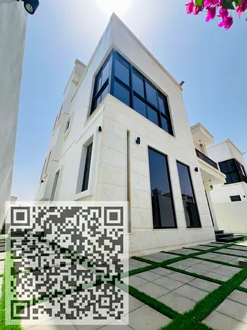 فيلا جديدة للإيجار في الزاهية، عجمان، مكونة من ٧ غرف نوم رئيسية