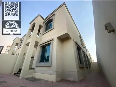 For rent in Al Helio 1, Ajman, a villa, first occupancy, 3 bedrooms, living room, majlis, maid's room