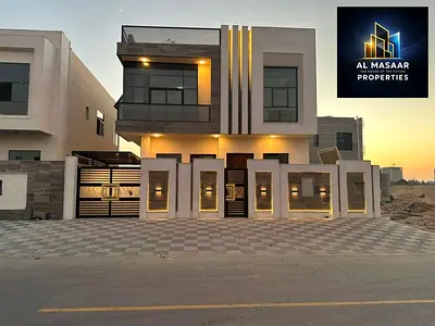 فيلا فاخرة مودرن للبيع 5 غرف ماستر شامل رسوم التسجيل و التمليك