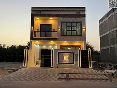 Villa for sale with setback in front of the villa -- near Sheikh Mohammed Bin Zayed Road