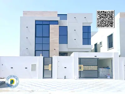 فيلا مودرن 5  غرف وروف للبيع بمنطقة الباهيه السعر يشمل رسوم التسجيل والتملك