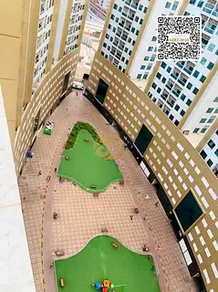 VACANT 1 BEDROOM AVAILABLE FOR SALE IN AJMAN PEARL TOWER WITH PARKING