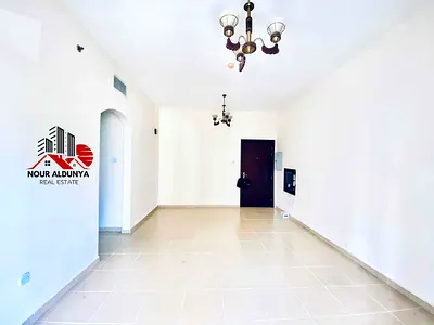 12 CHEQUES - CLOSE TO NMC - SPACIOUS 2BHK WITH 2 BALCONIES - RENT 62K - OPEN VIEW - FAMILY BUILDING