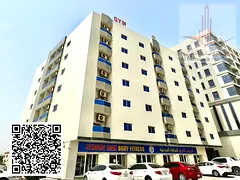 One-bedroom apartment with a living room, one bathroom, and a balcony in Al Rawda 2 area, in a build