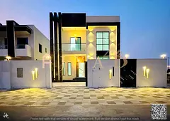Luxury Modern Villa for Sale in Al Zahia – Ajman. Price includes registration and ownership fees. 
