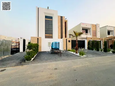 فيلا للبيع في عجمان منطقة الحليو2 بسعر شامل رسوم التسجيل وقابل للتفاوض - طابقين & فناء كبير- تملك حر لجميع الجنسيات