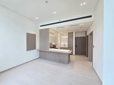 للبيع شقة جاهزة في بن غاطي فانتوم غرفة وصالة وحمامين بحمام سباحة مطلوب1,280,000 درهم اطلالة مفتوحة وموقع مميز