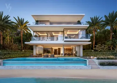 Exclusive 6BR Beach Villa | Frond D, Palm Jebel Ali | Nakheel's Finest