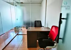 A Workspace That Inspires – Your Private Office| Near to Al Garhoud Metro